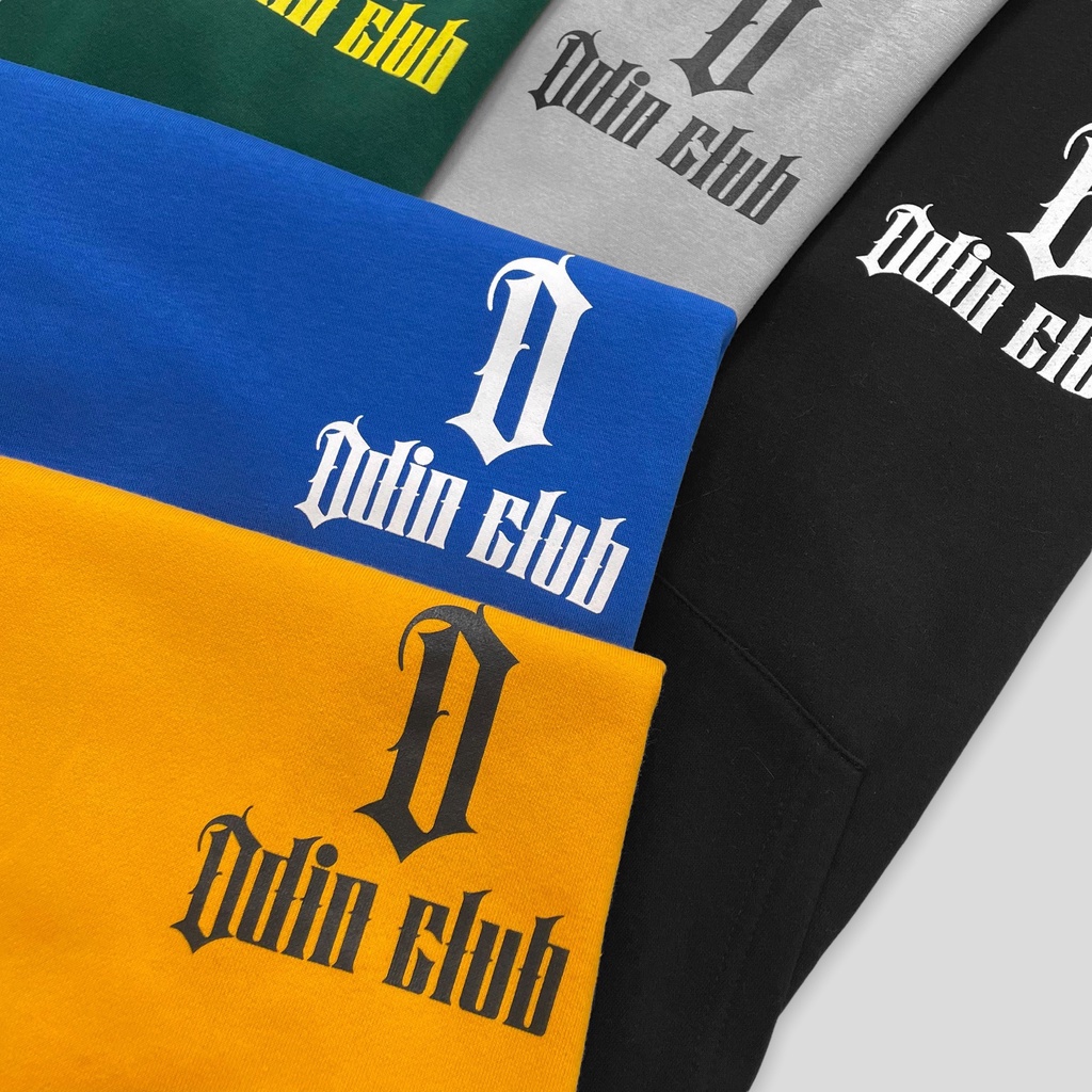 Áo Hoodie Oversize ODIN CLUB Tpf, Áo hoodie nam nữ form rộng 5 màu, Local Brand ODIN CLUB