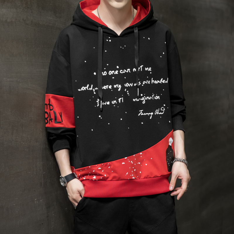 Áo Hoodie Nam Màu Đen W063A | BigBuy360 - bigbuy360.vn