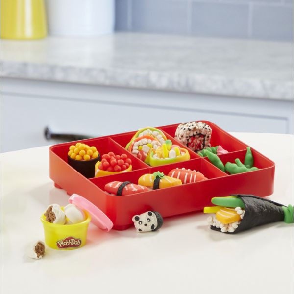 Bột năn Playdoh Bé tập làm sushi E7915