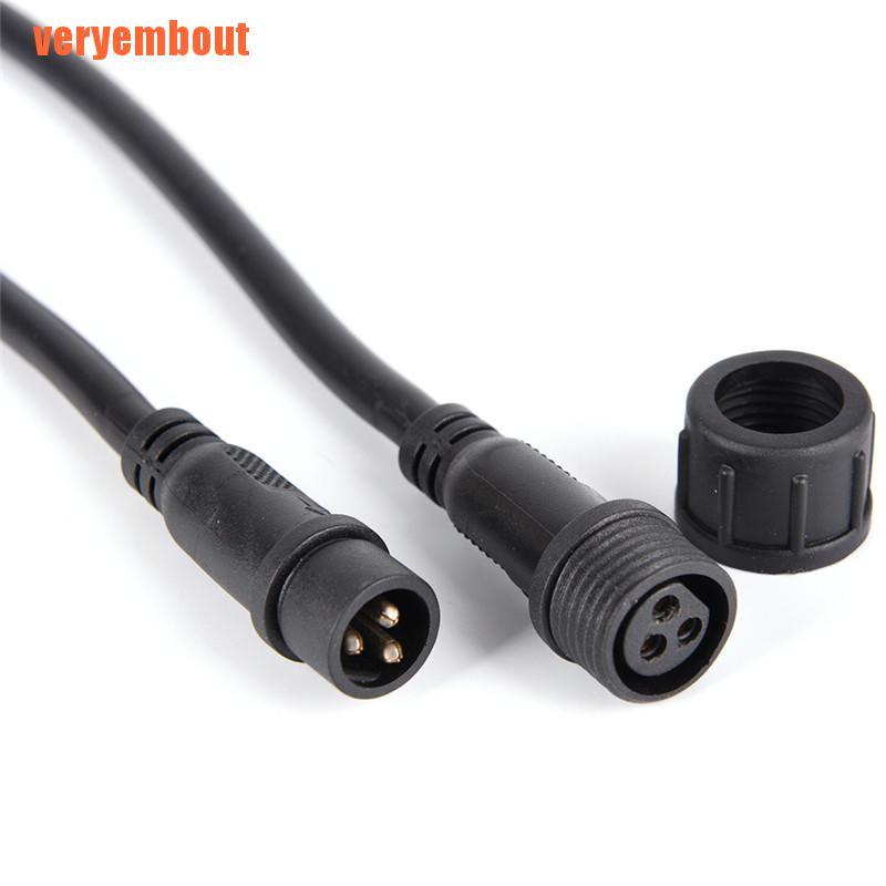 Dây Cáp Kết Nối Đèn Led Ip65 Chống Nước 3pin Ac 18awg | BigBuy360 - bigbuy360.vn