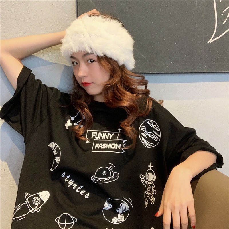 Áo thun tay lỡ Unisex FUNNY PHI HÀNH GIA