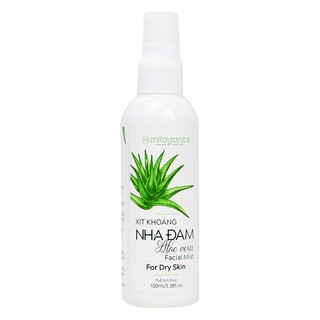 Xịt khoáng nha đam Milaganics 100ml
