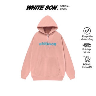 HOODIE "LOGO SS20" DOUBLE LABEL MULTI COLOR VEILED ROSE