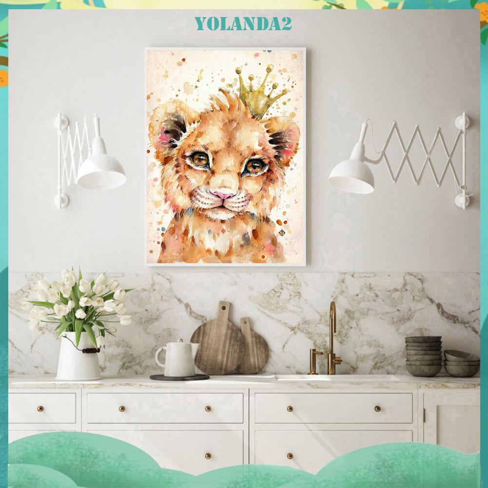 Bộ Tranh Đính Đá 5d Tự Làm Họa Tiết Hoa Nhiều Màu Sắc