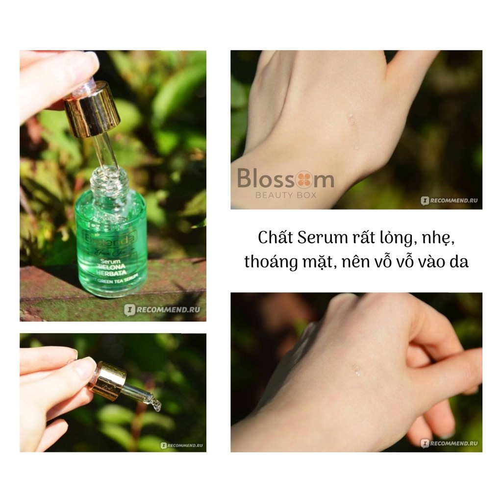 Serum trà xanh tràm trà Bielenda green tea cho da dầu mụn 30ML