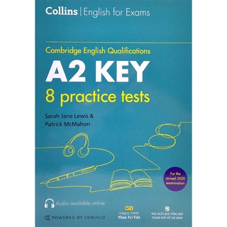 Sách Cambridge English Qualifications - A2 Key - 8 Practice Tests