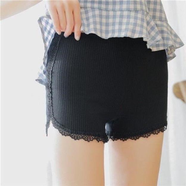 Quần Đùi Viền Co Giãn 4 Chiều Ren Thun Tăm 023.