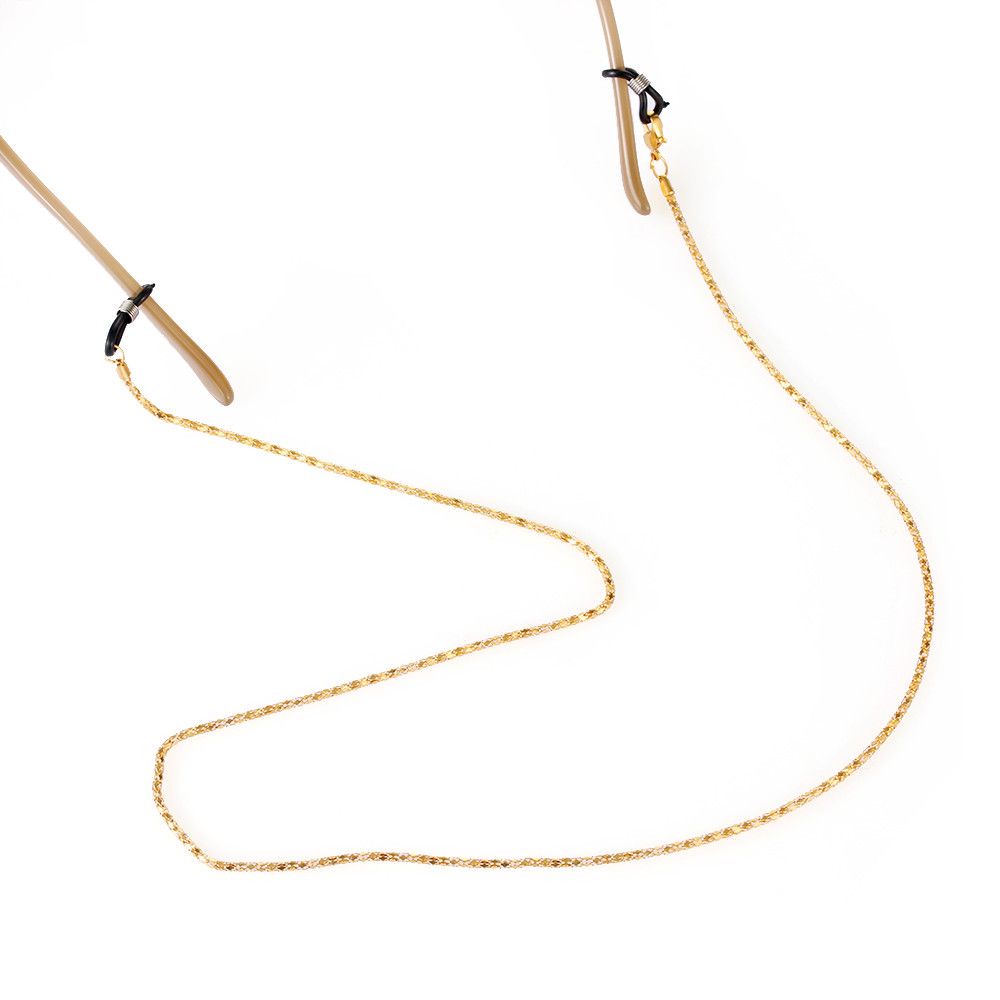 Dây Đeo Mắt Kính Bằng Kim Loại Chống Trượt Bền Bỉ Tùy Chỉnh 4 Màu Thời Trang Cho Nam Và Nữ