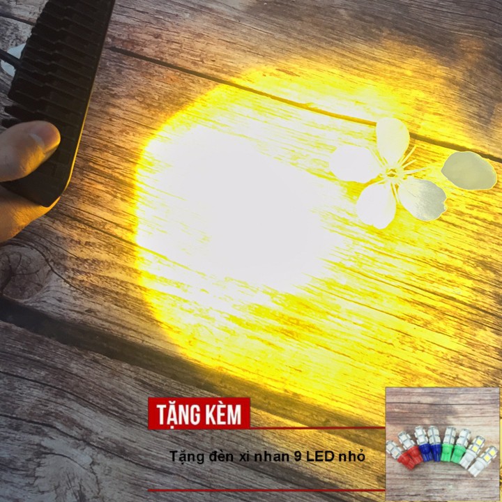 Đèn trợ sáng C6 - Dài trang trí ô tô, xe máy A213-TK02 - Tặng kèm đèn Led xin nhan 9 Led