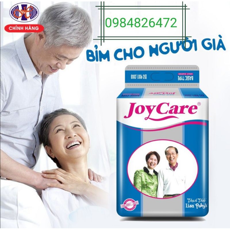 Bỉm người già Combo 99 miếng,tả bĩm người lớn JoyCare kháng khuẩn siêu thấm từ 40_70kg size M/L