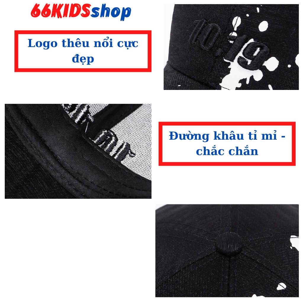 Mũ lưỡi trai hàn quốc cực đẹp thời trang phong cách cho nam và nữ 66KIDS SHOP