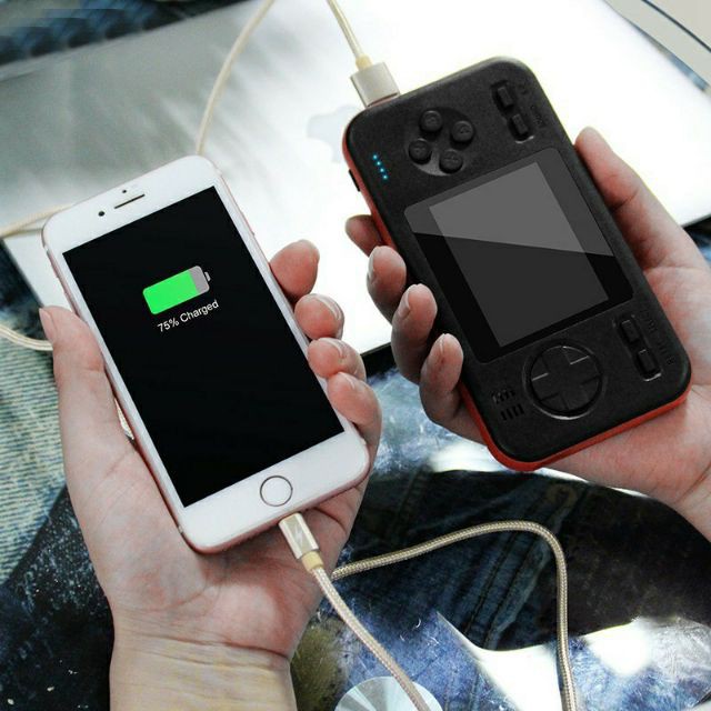 Máy chơi game 416 Trò Chơi Kiêm Sạc Dự Phòng 8000 mAh