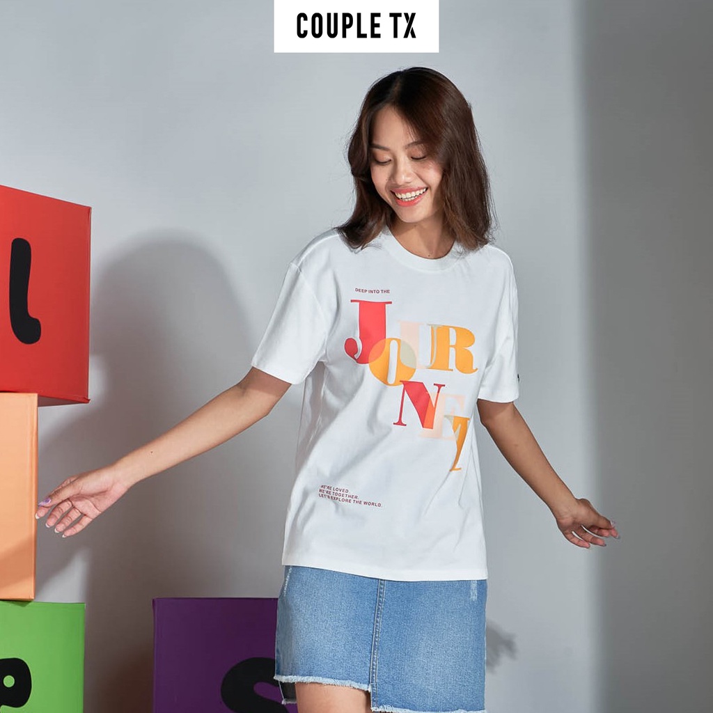 Áo Thun Nữ In Journey Couple TX WTS 2129