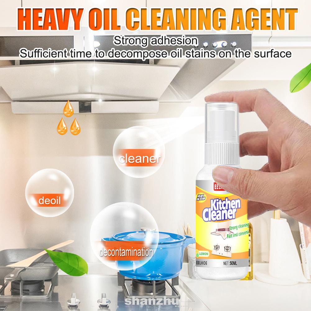Effective Multipurpose Liquid Household Decontamination Stains Removal Fresh Scent Foam Cleaning Kitchen Grease Cleaner