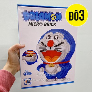 Xếp hình 3D trí tuệ mèo máy Doraemon, Doremi - Magic Blocks
