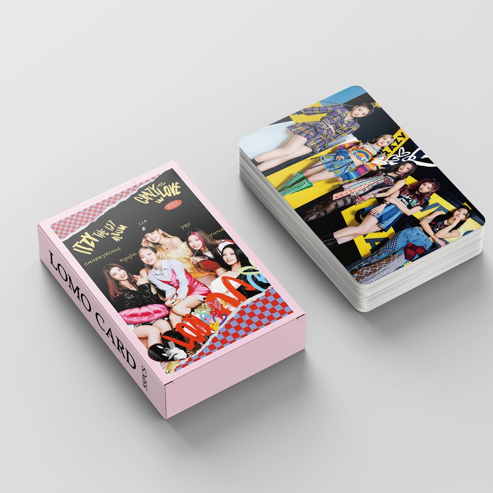 Set 55 Tấm Thẻ Ảnh Lomo Các Thành Viên Nhóm Nhạc Ikon