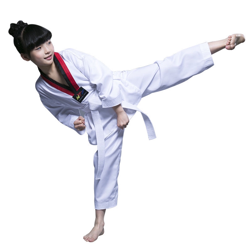 Bộ Đồng Phục Tập Võ Taekwondo Thoáng Khí Thoải Mái Cho Người Lớn Và Trẻ Em