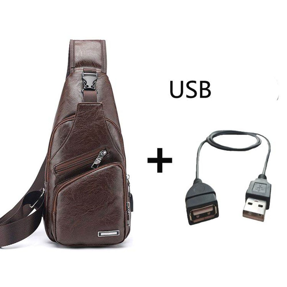 Túi đeo trước ngực nam phong cách Hàn Quốc | BigBuy360 - bigbuy360.vn