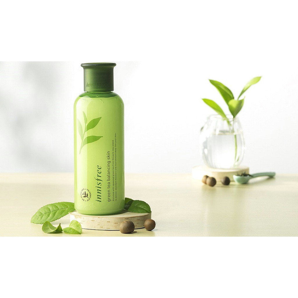 Nước hoa hồng Innisfree da hỗn hợp INNISFREE GREEN TEA BALANCING SKIN