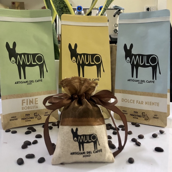 Túi thơm cà phê rang nguyên chất - Mulo Aromatic Bag