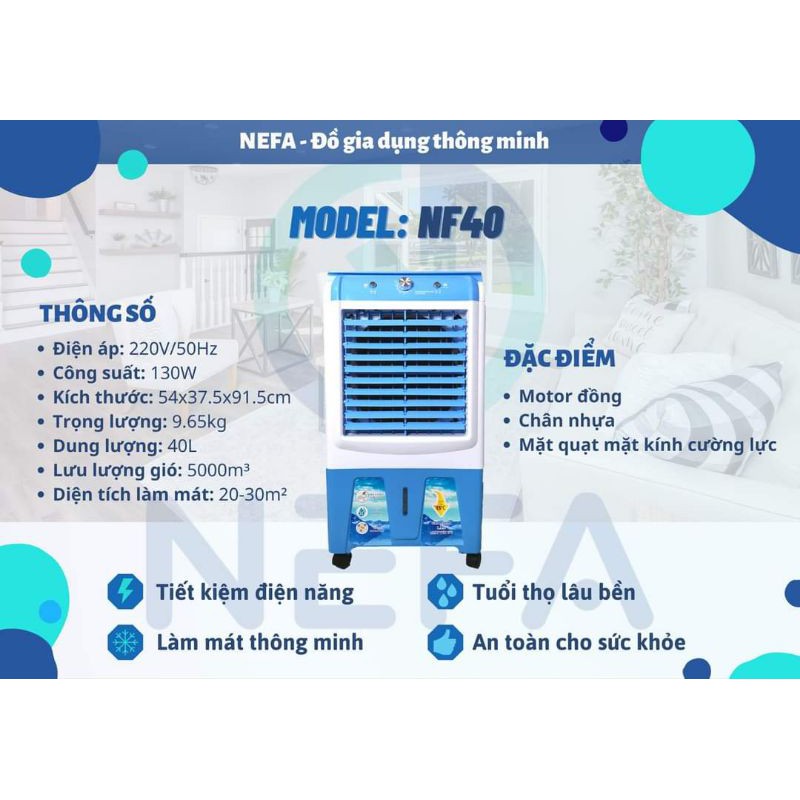 {Giao luôn trong ngày} QUẠT ĐIỀU HÒA NF40