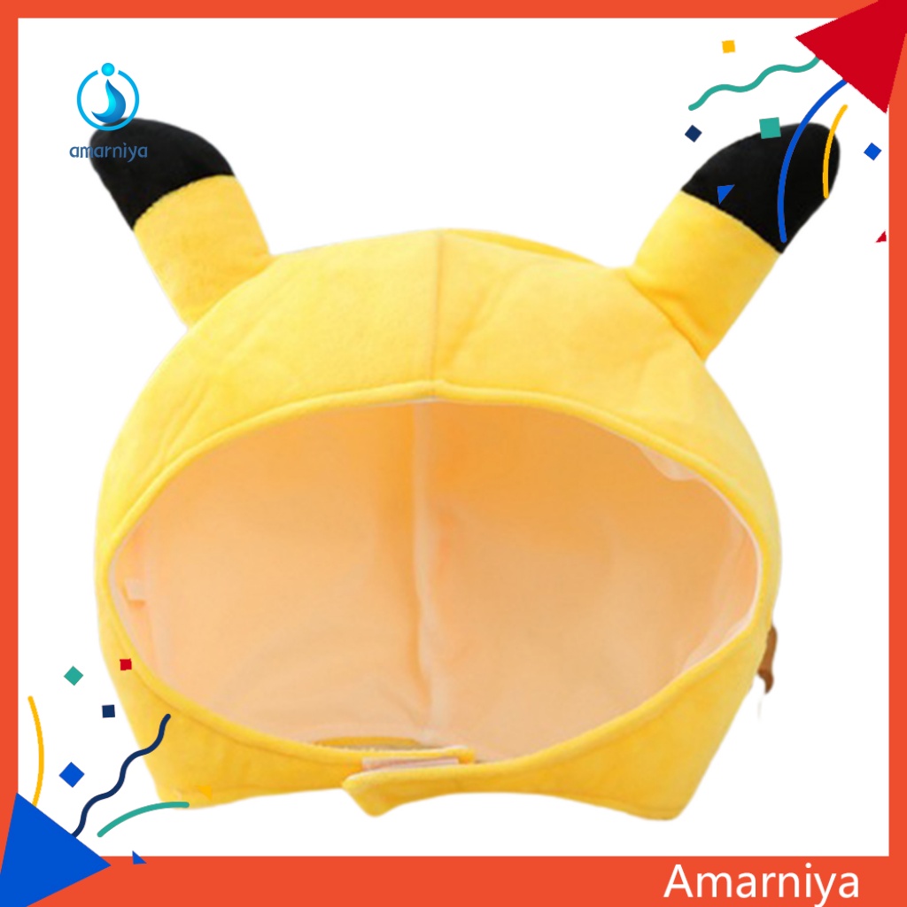 Mũ Trùm Đầu Hình Chú Vịt Miệng To Nhồi Bông Mềm Mại Dùng Hóa Trang Tiệc Tùng