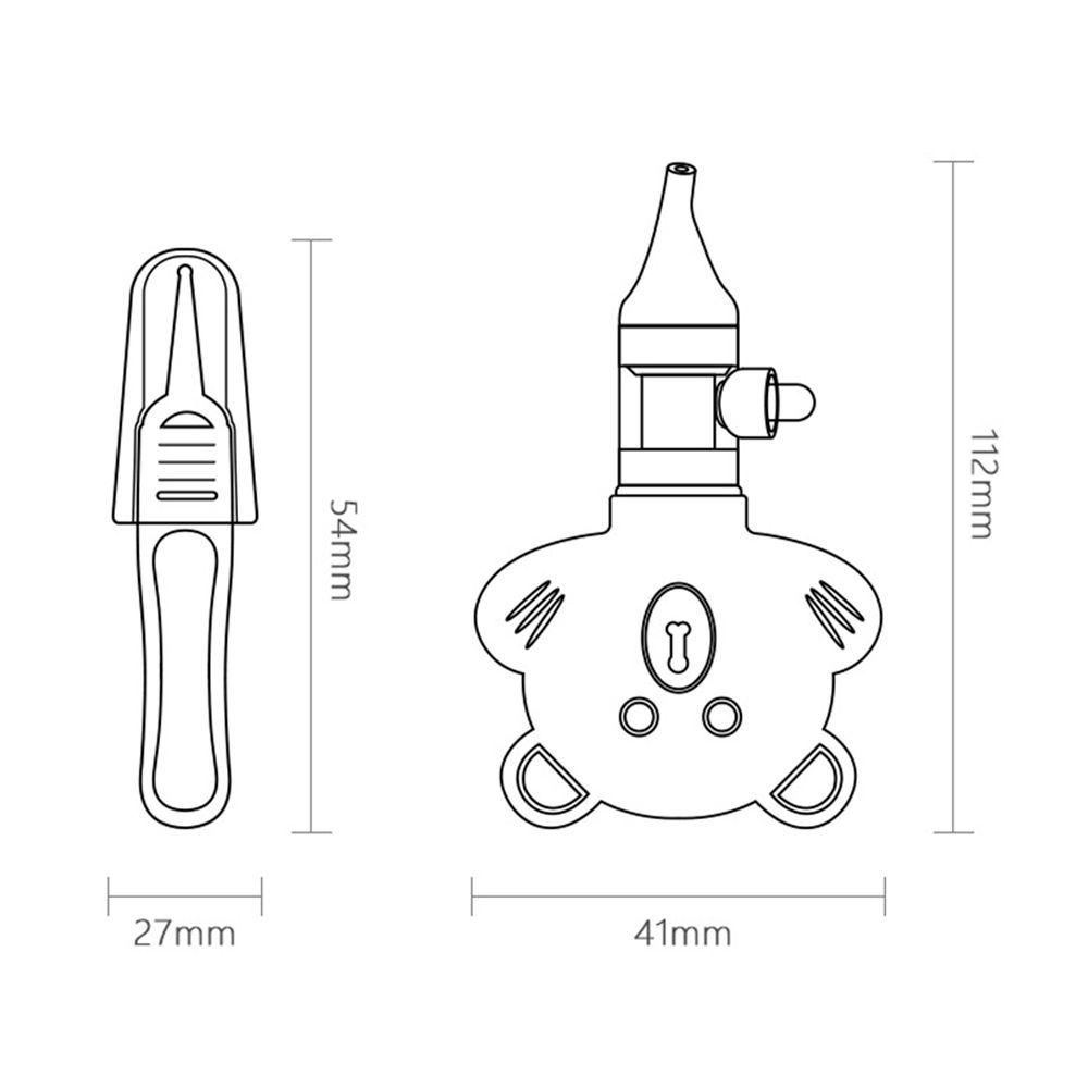 AUGUSTINA Dụng Cụ Hút Mũi Bằng Silicone An Toàn Cho Bé