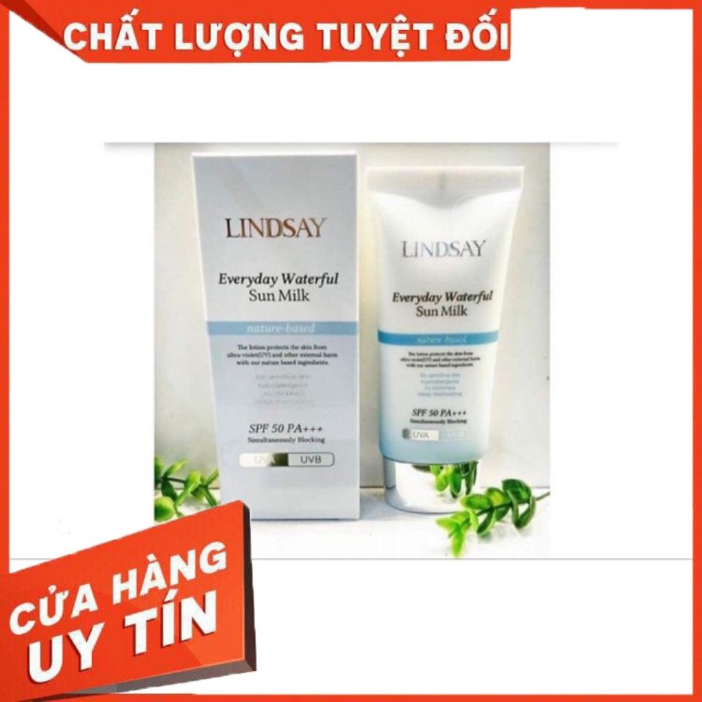 [Video Mới Quay] Kem Chống Nắng Vật Lý Lindsay - SPF 50PA+++