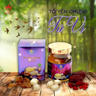 Yến hoàng việt chưng tứ vị, 30% tổ yến tươi.
