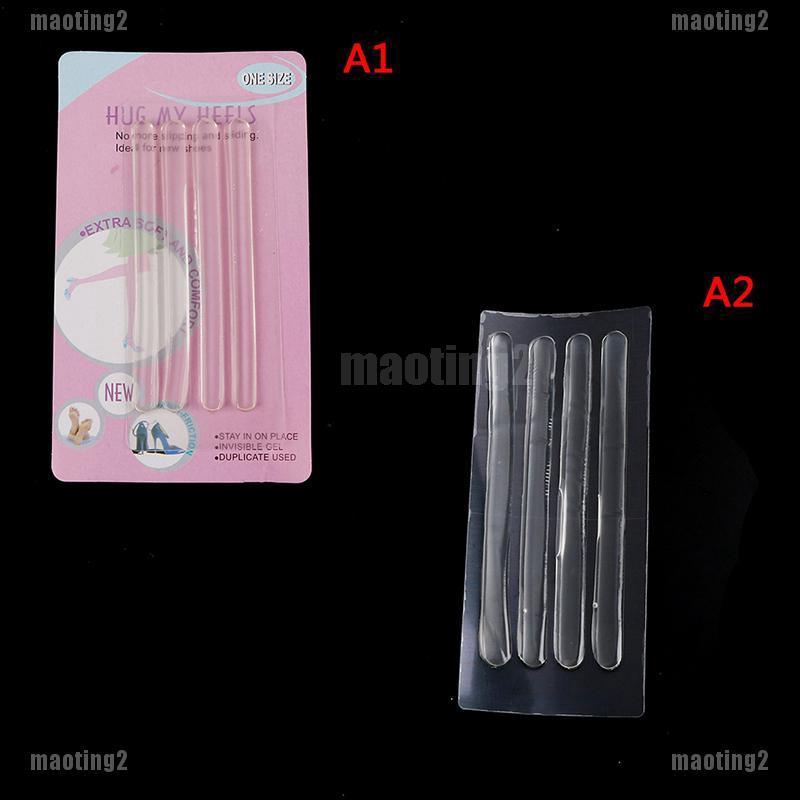 ❤4 Miếng lót đế giày cao gót bằng silicone