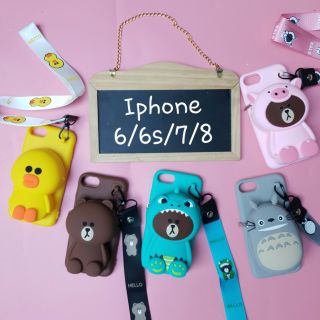 Ốp gấu ví iphone 6s, 6plus , 7s, 7plus , 8s,8plus xs, xs max