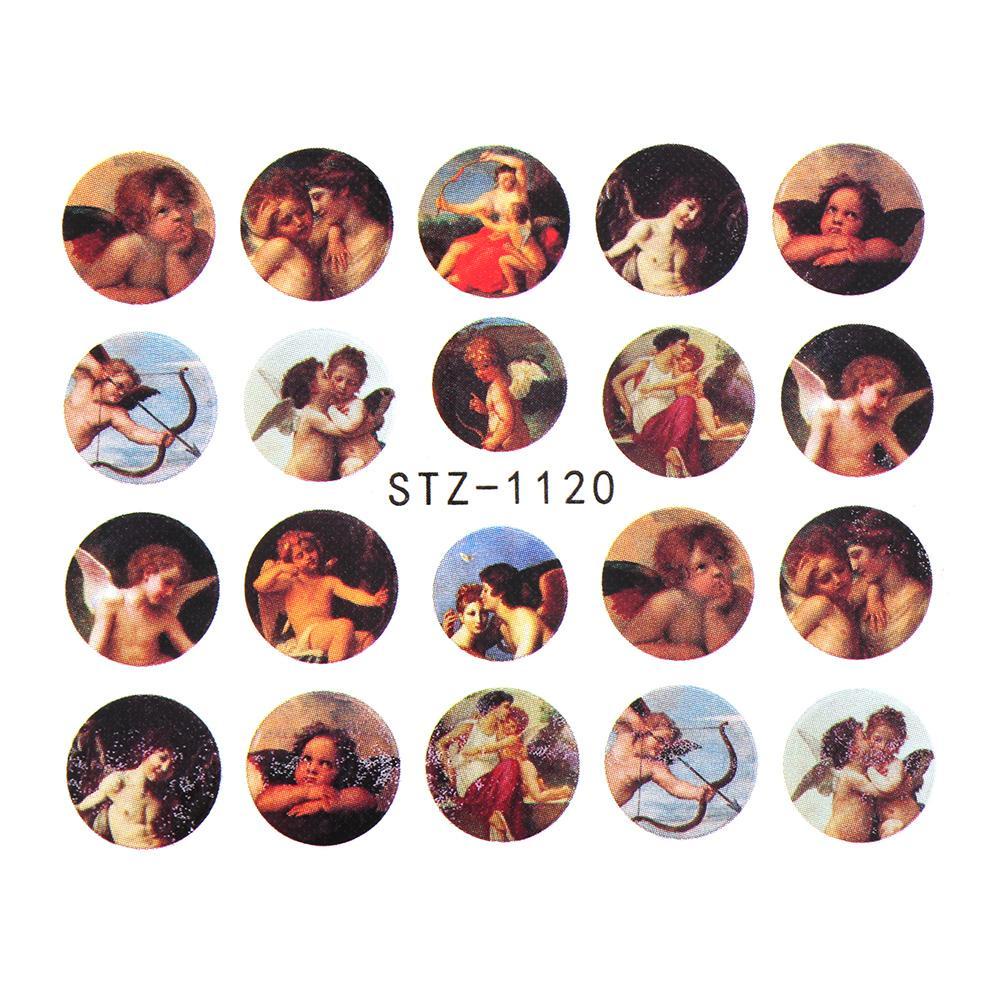 Set 24 Hình Dán Móng Tay DIY Hình Thiên Thần