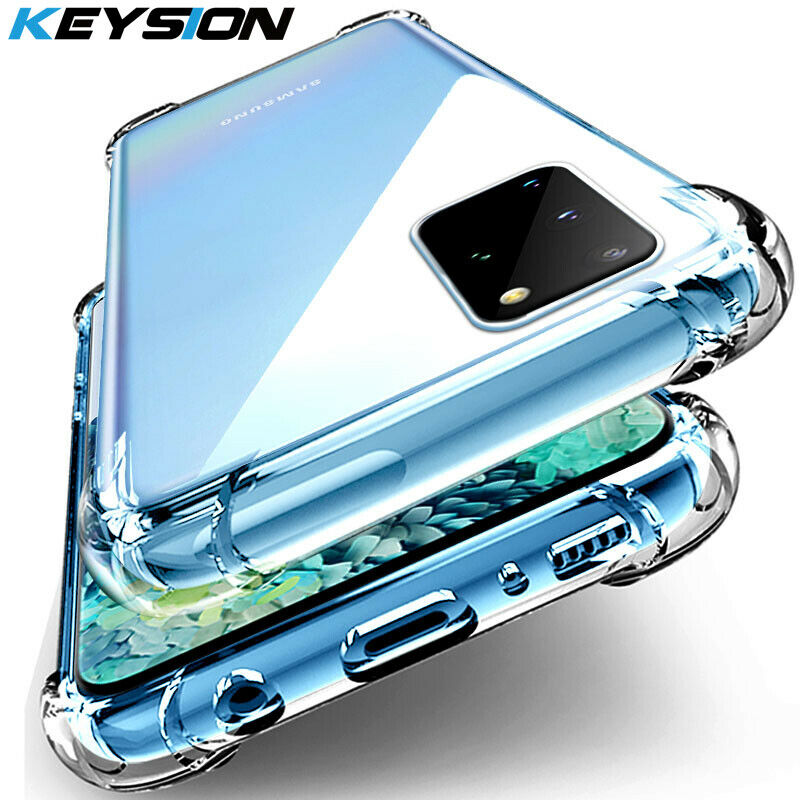 Ốp điện thoại TPU mềm trong suốt chống sốc cho Samsung Galaxy A21S A11 A01 A31 A41