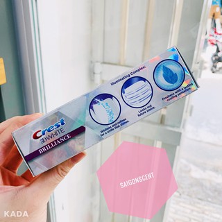Kem đánh răng Crest 3D White Brilliance Advanced Stain Protection ( 116g )
