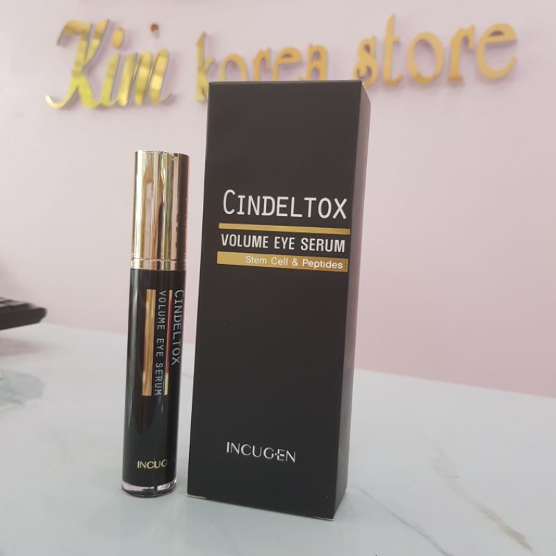 Thanh lăn mắt giúp giảm quầng thâm bọng mắt Cindeltox volume eye serum