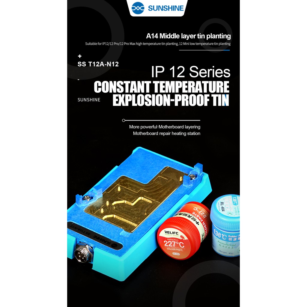 Cục nóng T12A-N12 tách main IP 12/Pro/Max/Mini (máy điều khiển SS-T12A)