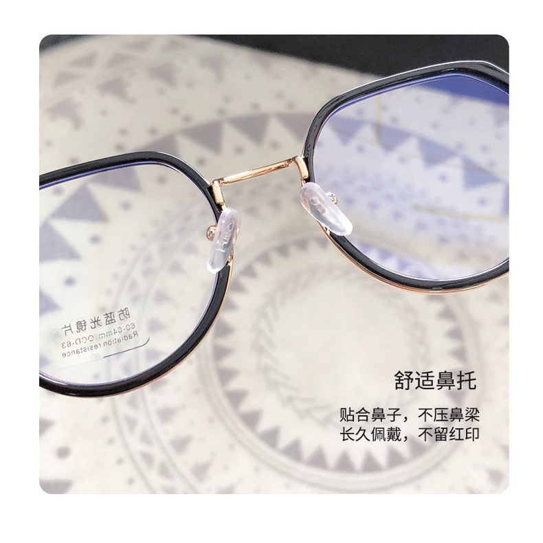 Kính mát thời trang nữ gọng kim loại mẫu hot trend.Kính thời trang nữ đi đường chống bụi chống tia UV.Kính giả cận K4