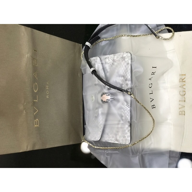 Túi B-VL DA RẮN THẬT