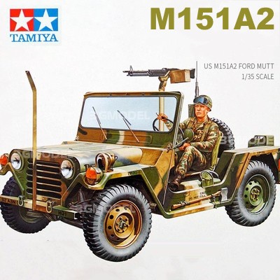 Mô hình lắp ráp quân sự 1/35 SCALE U.S. M151A2 FORD MUTT 35123 - GDC