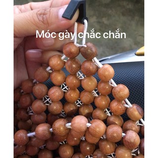 Đệm lót yên xe máy hạt gỗ massage
