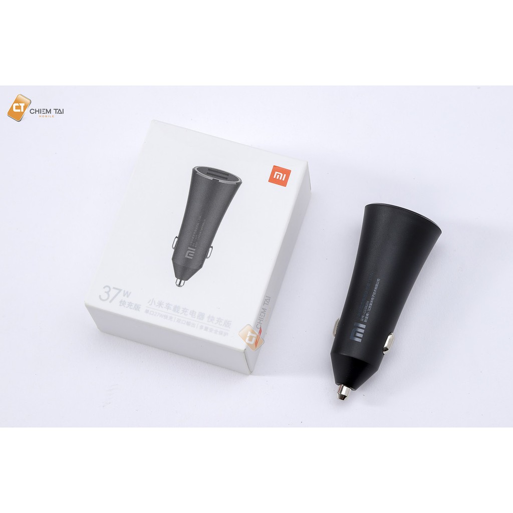Sạc ô tô 2 cổng USB Xiaomi 37W