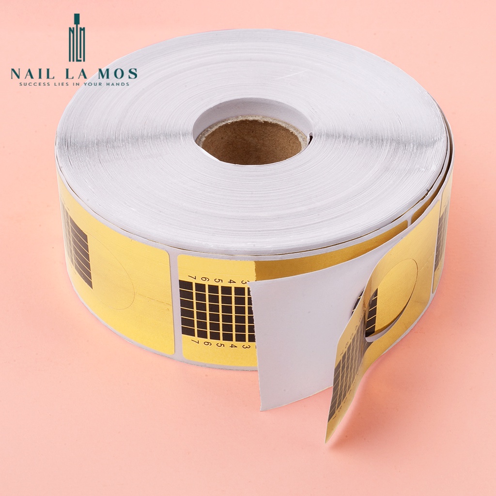 Khuôn giấy nối móng - 1 cuộn 500 miếng