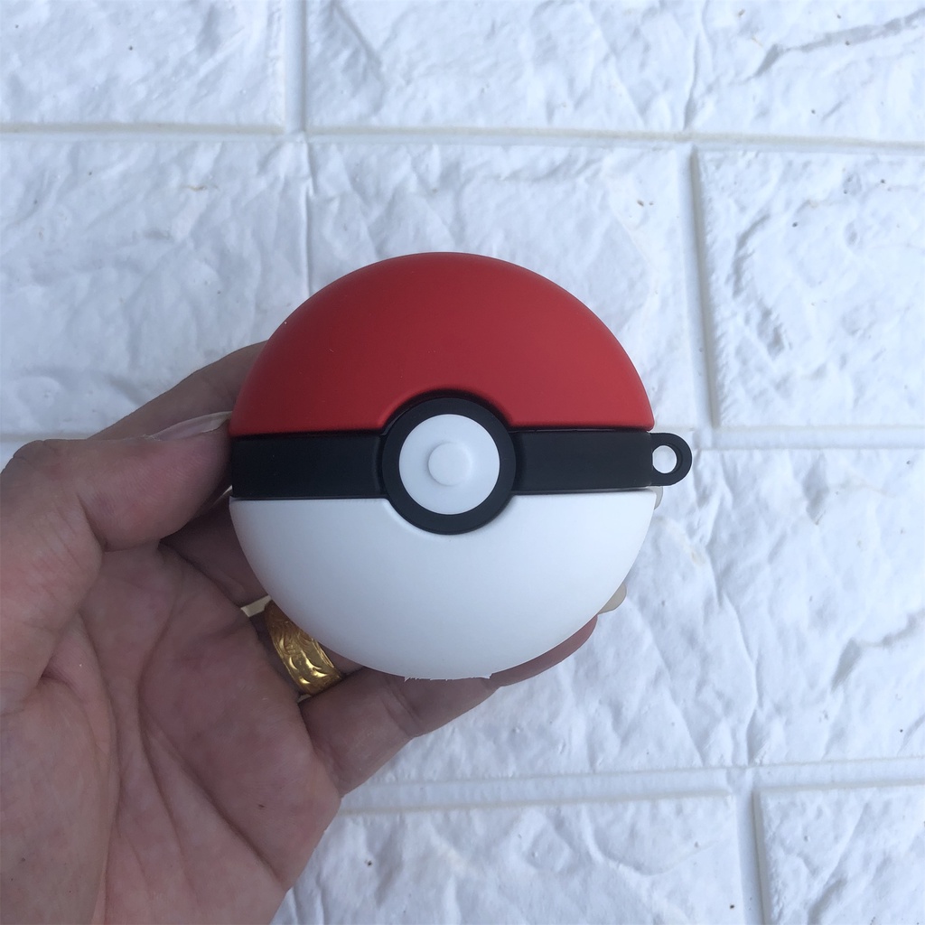 Vỏ Bảo Vệ Hộp Sạc Tai Nghe bluetooth Airpods 3/1/2 pro Bằng Silicon Họa Tiết Hoạt Hình Pokemon 3D Dễ Thương