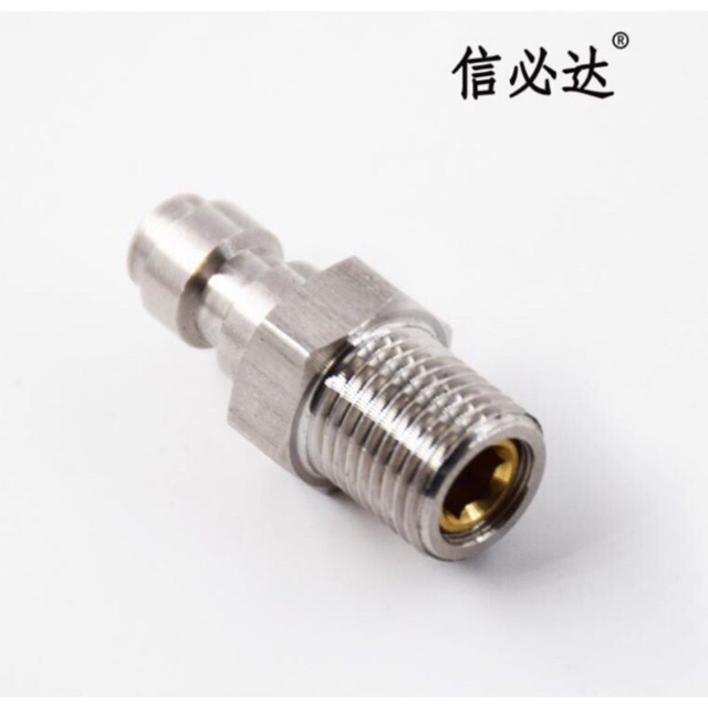 Van nạp 1 chiều chân 10mm cho van ô tô, van xe pcp