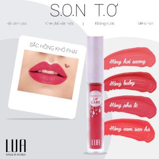 Son Tơ LUA 4D Hàn Quốc [ Đủ 10 màu] MUA 2 TẶNG 1