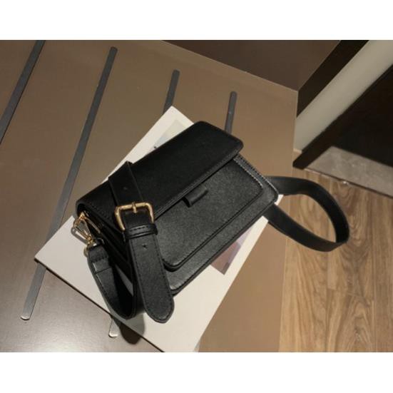 Túi hộp da trơn chữ nhật 3 ngăn - hàng loại 1 P038