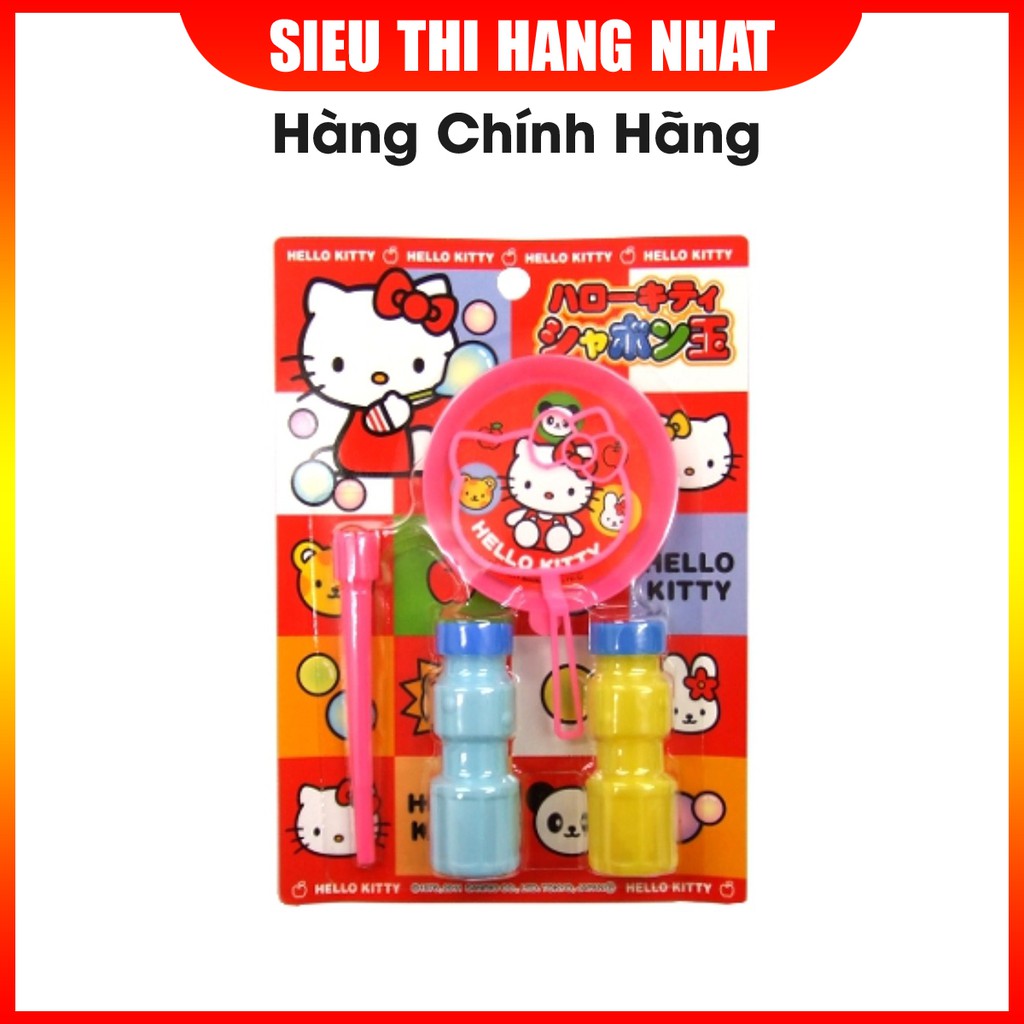 Bộ thổi bong bóng xà phòng Kitty