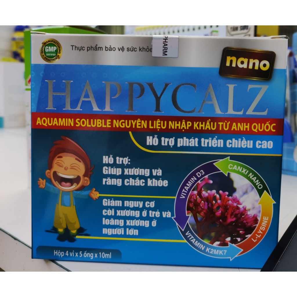 HappyCalz nano - Hỗ Trợ Tăng hấp thụ calci