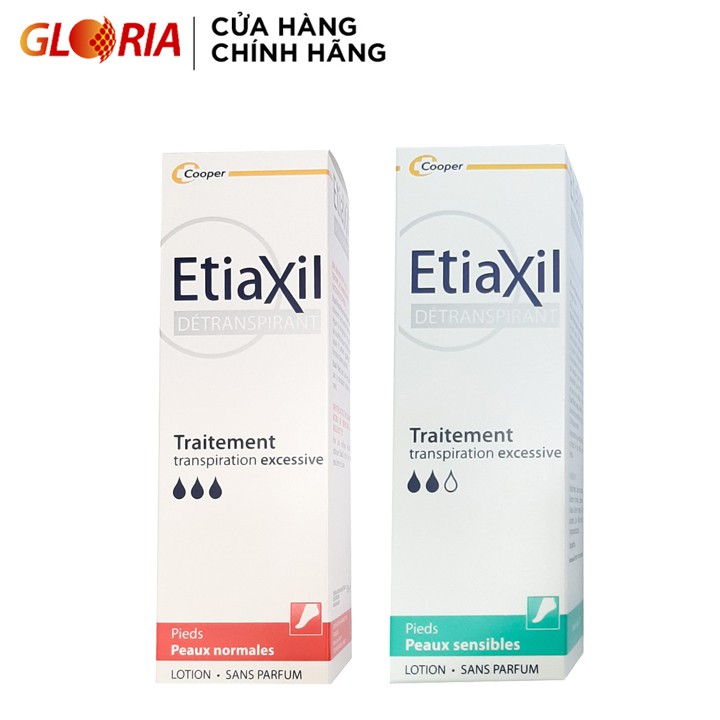 Lotion khử mùi Etiaxil ngăn ngừa mồ hôi chân 100ml
