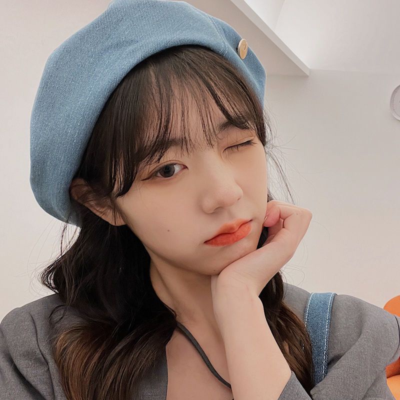 Mũ Beret Cao Bồi Mỏng Phong Cách Cao Bồi Cổ Điển Hợp Thời Trang Xuân Thu